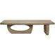 Douglas 72 X 37.5 inch Bleached Walnut Coffee Table