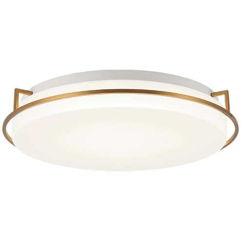 Brammerton LED 15.38 inch Aged Gold Brass Wall Sconce Wall Light