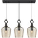 Kendrick 3 Light 31 inch Western Bronze Island Chandelier Ceiling Light