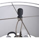 Lari 10 inch 120 watt Industrial Black Metal and Wood Floor Lamp Portable Light