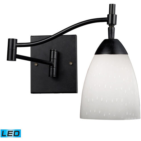 Maunalua Bay LED 22 inch Dark Rust Swingarm Sconce Wall Light