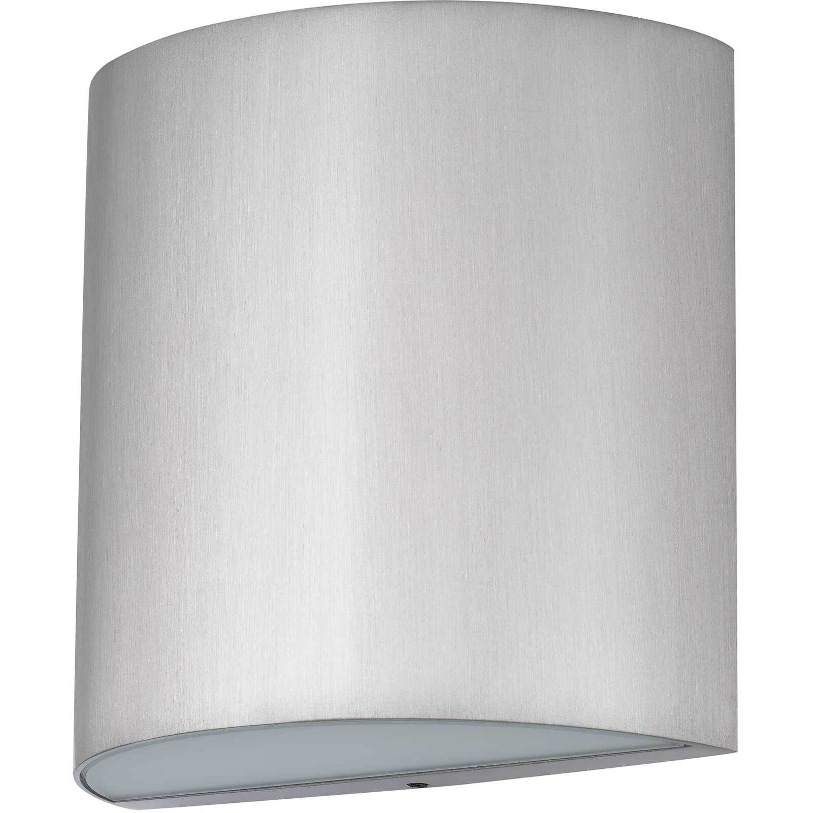 Veil LED 4.63 inch Brushed Aluminum Outdoor Wall Sconce