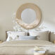 Paddock 39 X 39 inch Cream Bamboo Mirror