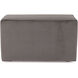 Universal Bella Pewter Bench Replacement Slipcover, Bench Not Included