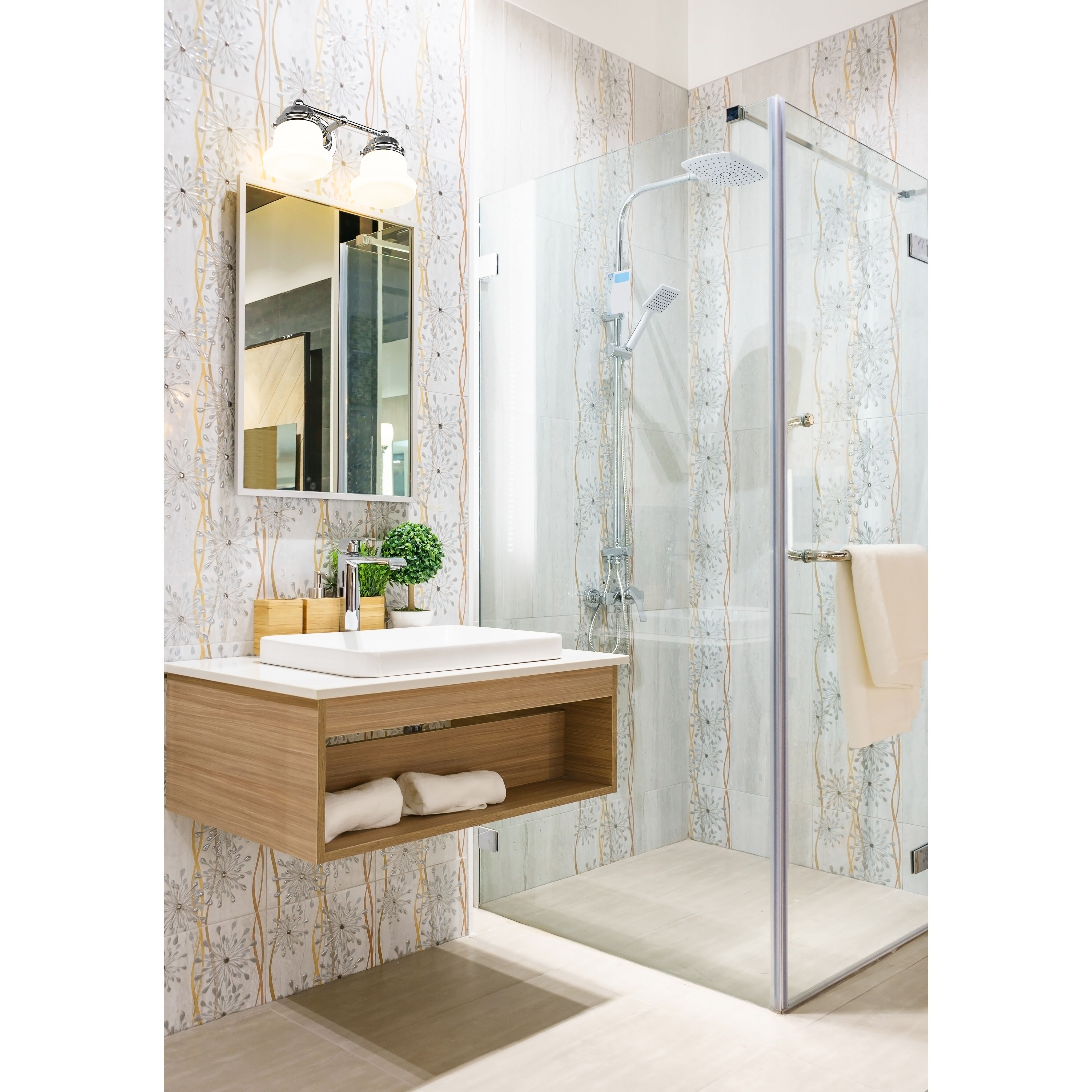 Vaughn 2 Light 15.5 inch Chrome Vanity Wall Light