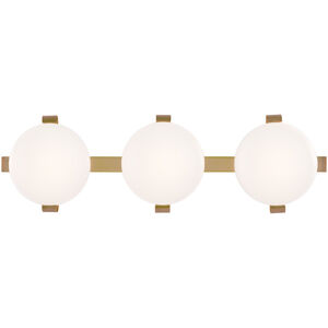 Champalimaud Marisol LED 28 inch Soft Brass Bath Bar Wall Light