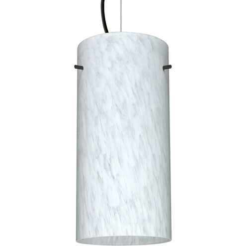 Stilo 12 LED Black Cord Pendant Ceiling Light