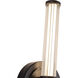 Alora Mood Elsie LED 1.75 inch Matte Black Bath Vanity Light Wall Light