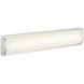 Matteo Lighting Semmie LED 23.63 inch Chrome Wall Sconce Wall Light S00924CH - Open Box