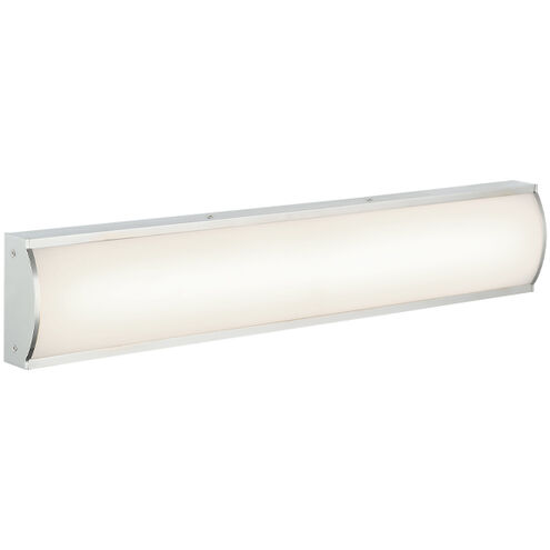 Matteo Lighting Semmie LED 23.63 inch Chrome Wall Sconce Wall Light S00924CH - Open Box