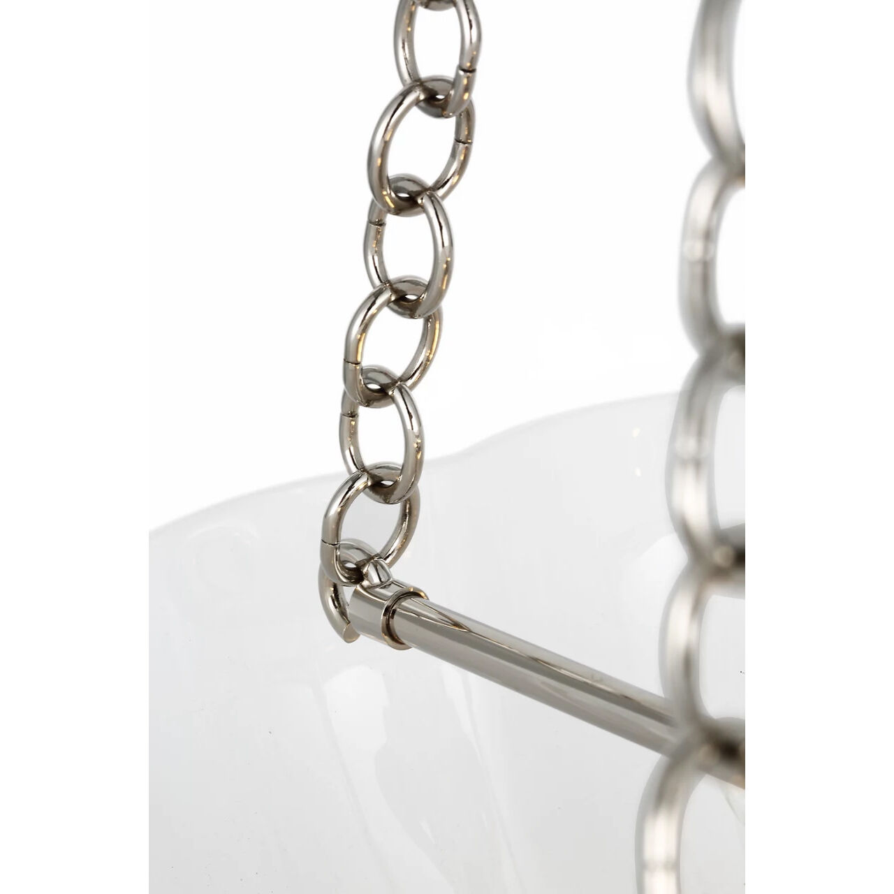 AERIN Rosehill LED 16 inch Polished Nickel Bowl Chandelier Ceiling Light