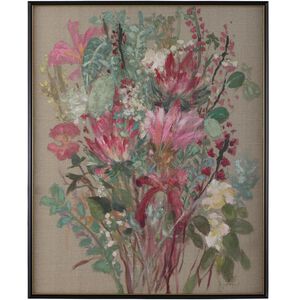 Teng Fei's Soft Embrace 61 X 49 inch Oils And Original Art, Florals