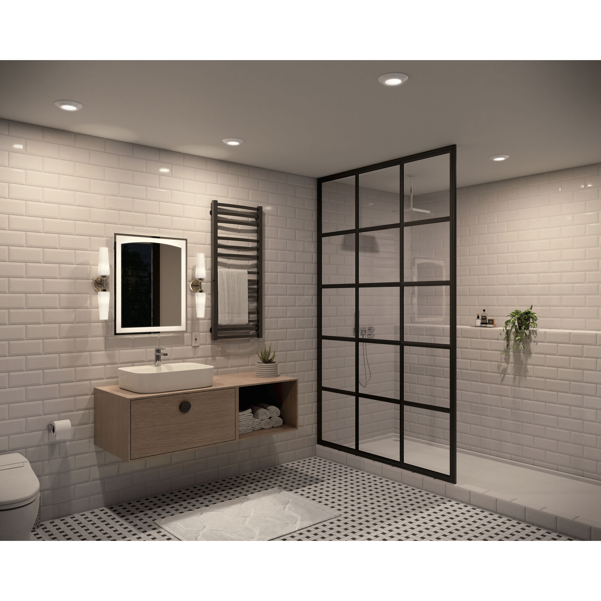 Horizon III White Downlight 