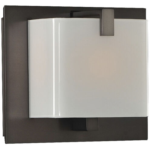 Meridian LED 6 inch Brushed Black Nickel Bath Light Wall Light