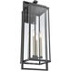 Gladwyn 4 Light 30 inch Matte Black Outdoor Sconce