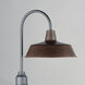 Pier M 1 Light 20.25 inch Empire Bronze and Black Outdoor Post Lantern, Post Lantern