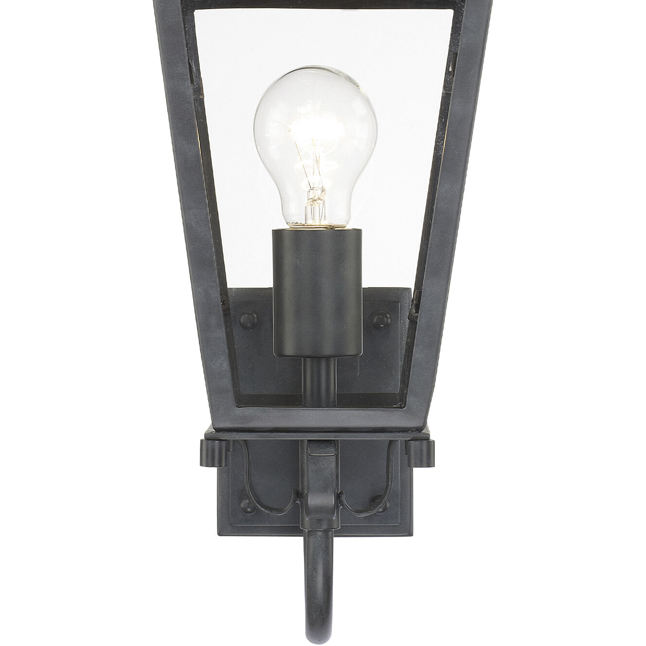 Dumont 1 Light 17.5 inch Graphite Outdoor Sconce