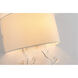 Canada 1 Light 6 inch Silver Wall Sconce Wall Light