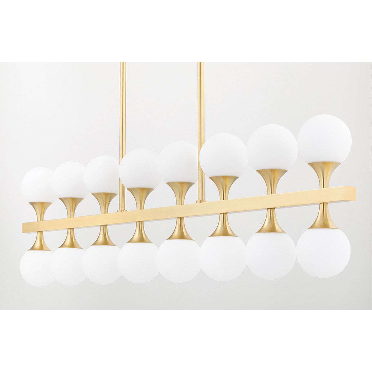 Astoria LED 50 inch Aged Brass Island Light Ceiling Light