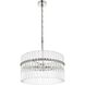 Paulina 4 Light 20 inch Polished Nickel Chandelier Ceiling Light