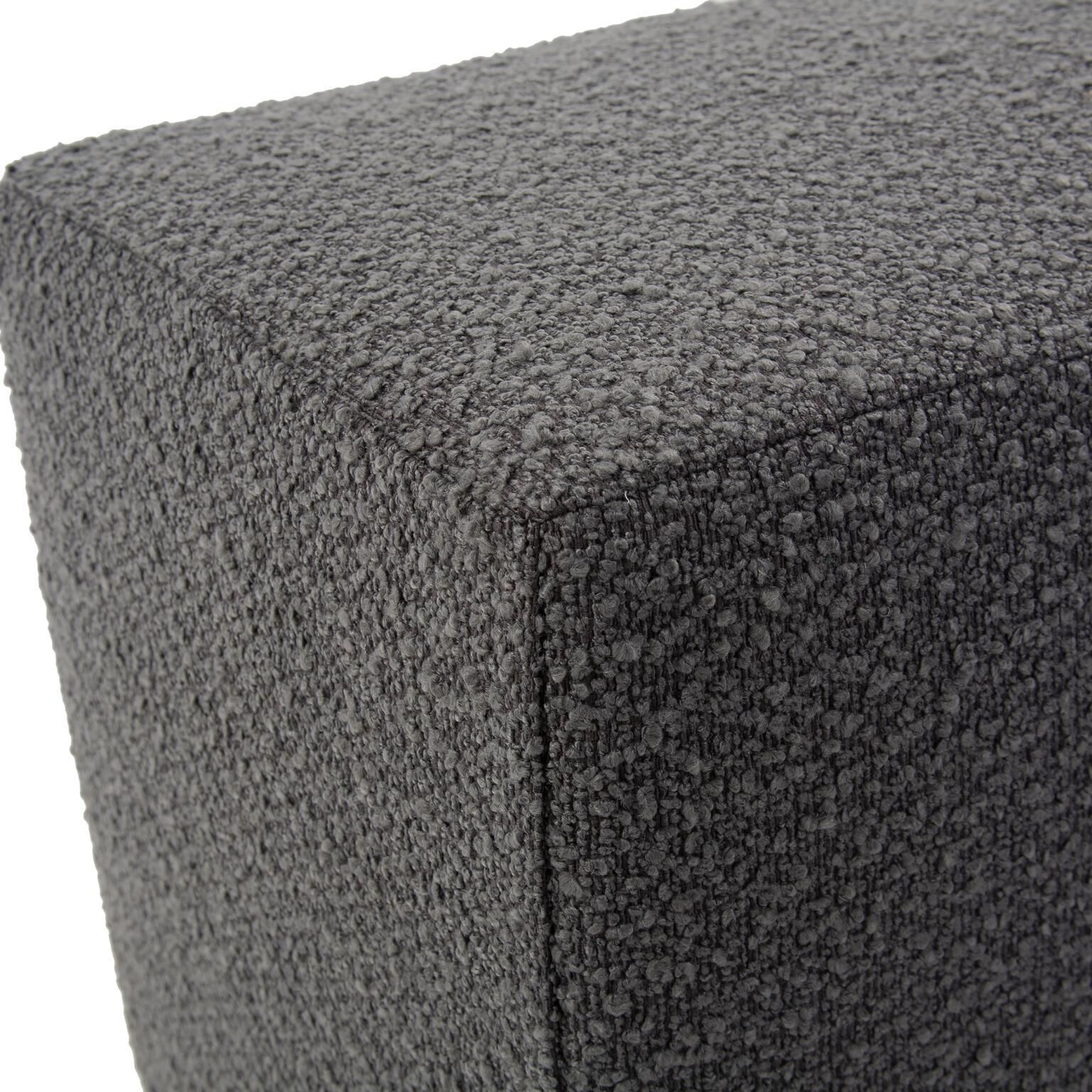 Barbet Universal 18 inch Charcoal Ottoman