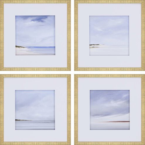 Waterside Collection Blue Framed Art