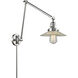 Halophane 30 inch 3.50 watt Polished Chrome Swing Arm Wall Light, Franklin Restoration