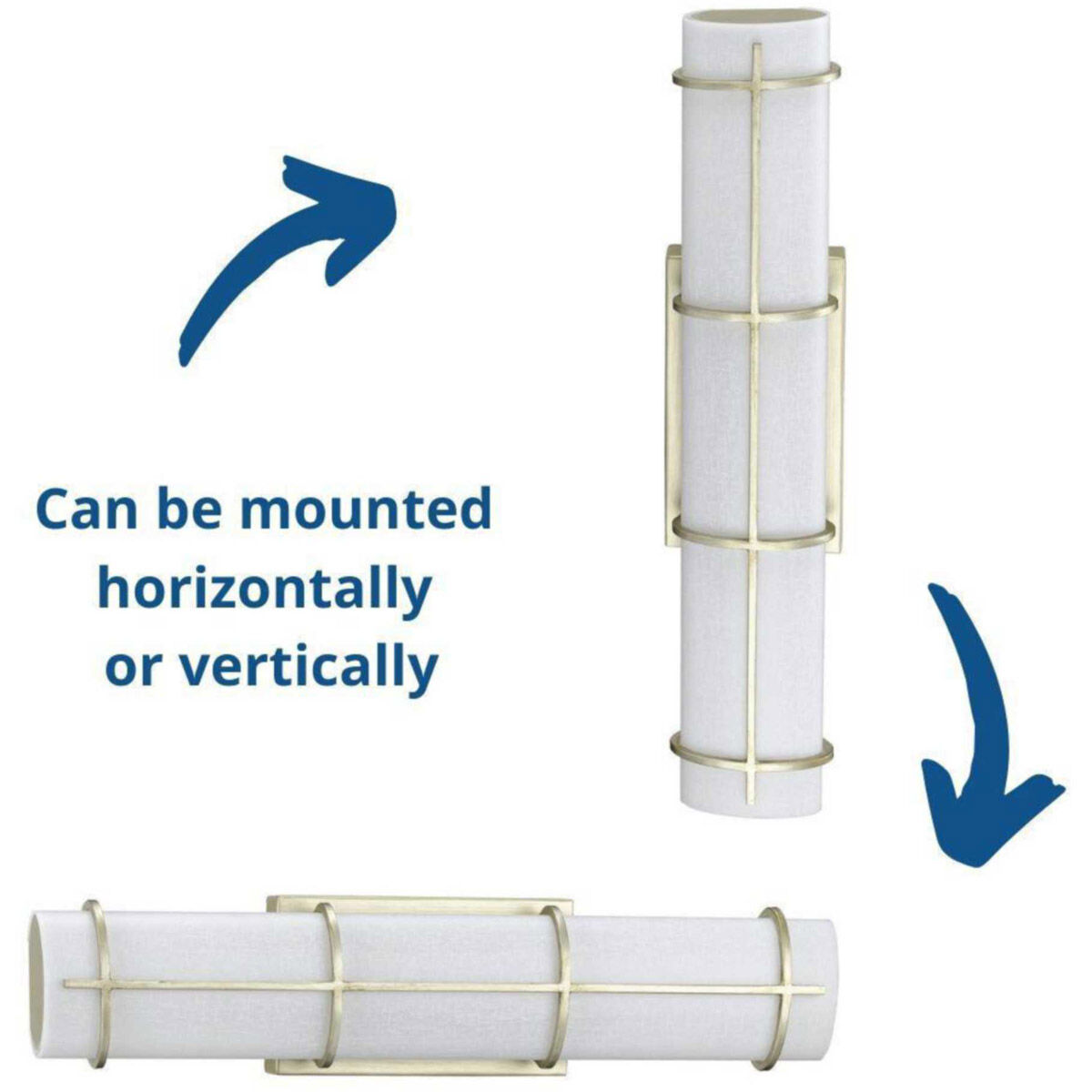 Grid LED LED 22 inch Silver Ridge Linear Bath Vanity Wall Light, Progress LED