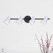 Radley 4 Light Black/White Track Lighting Ceiling Light