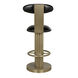 Sedes 39 inch Antique Brass Counter Stool