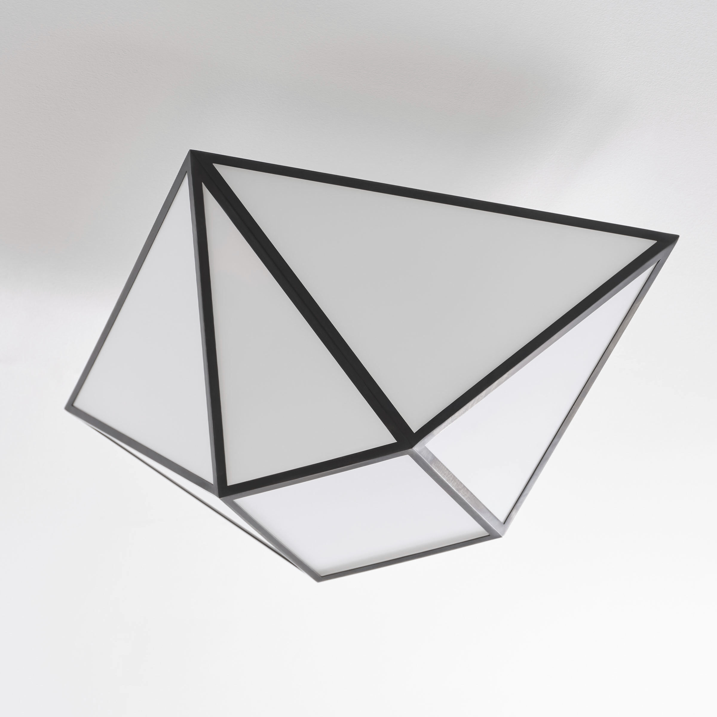 Julie Neill Lorino LED 20 inch Bronze Semi-Flush Mount Ceiling Light, Large