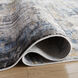 Darica 90 X 63 inch Blue Rug in 5 x 7