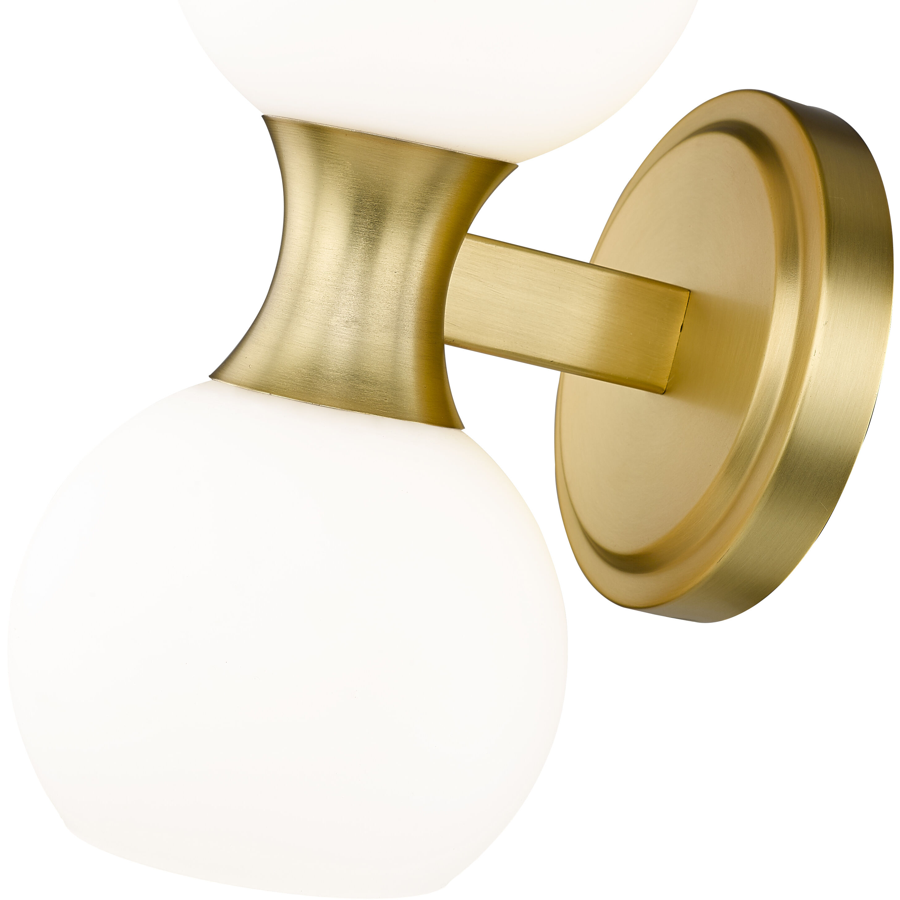 Artemis 2 Light 6.5 inch Modern Gold Wall Sconce Wall Light