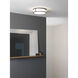 Mashiko 1 Light 11.81 inch Bronze Bathroom Ceiling Light