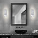 Colosseum 2 Light 5 inch Chrome Bathroom Sconce Wall Light