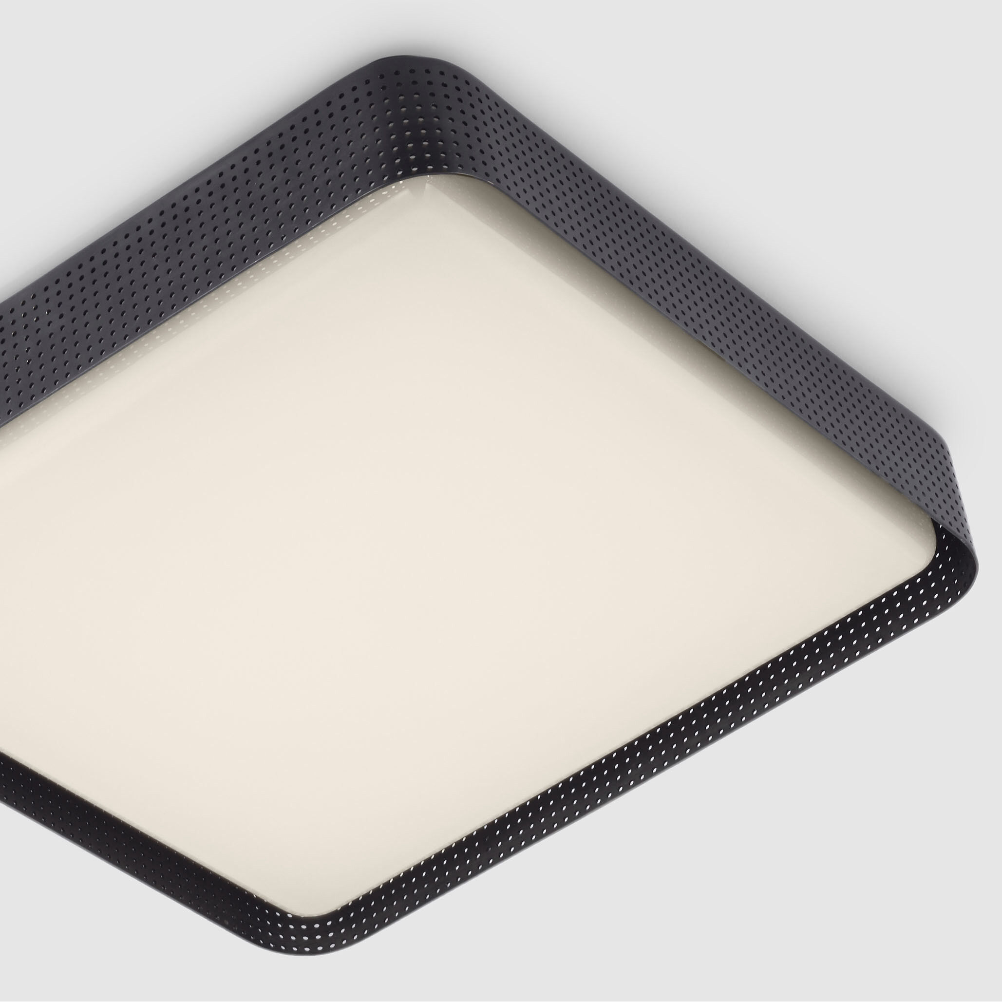 Kelly Wearstler Precision LED 12.5 inch Bronze Square Flush Mount Ceiling Light