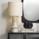 Crest 31.5 inch 150.00 watt Eggshell Ceramic Table Lamp Portable Light