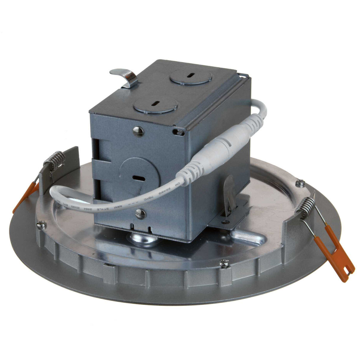 Edgelit Recessed LED Brushed Nickel Recessed Light, Progress LED