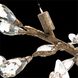 Budding 10 Light 39 inch Antique Silver Chandelier Ceiling Light