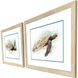 Propac Brown and Turquoise and White and Multi Framed Art, Propac