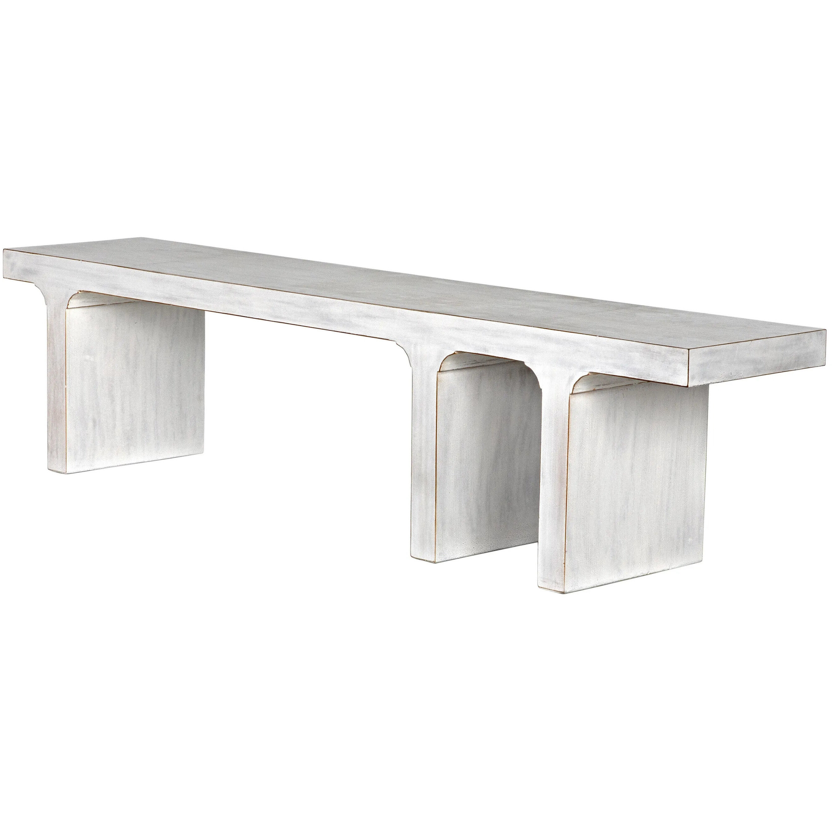 Kir White Wash Bench