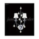 Murano 2 Light 13 inch Silver Wall Sconce Wall Light