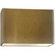 Ambiance LED 10 inch Matte Black ADA Wall Sconce Wall Light