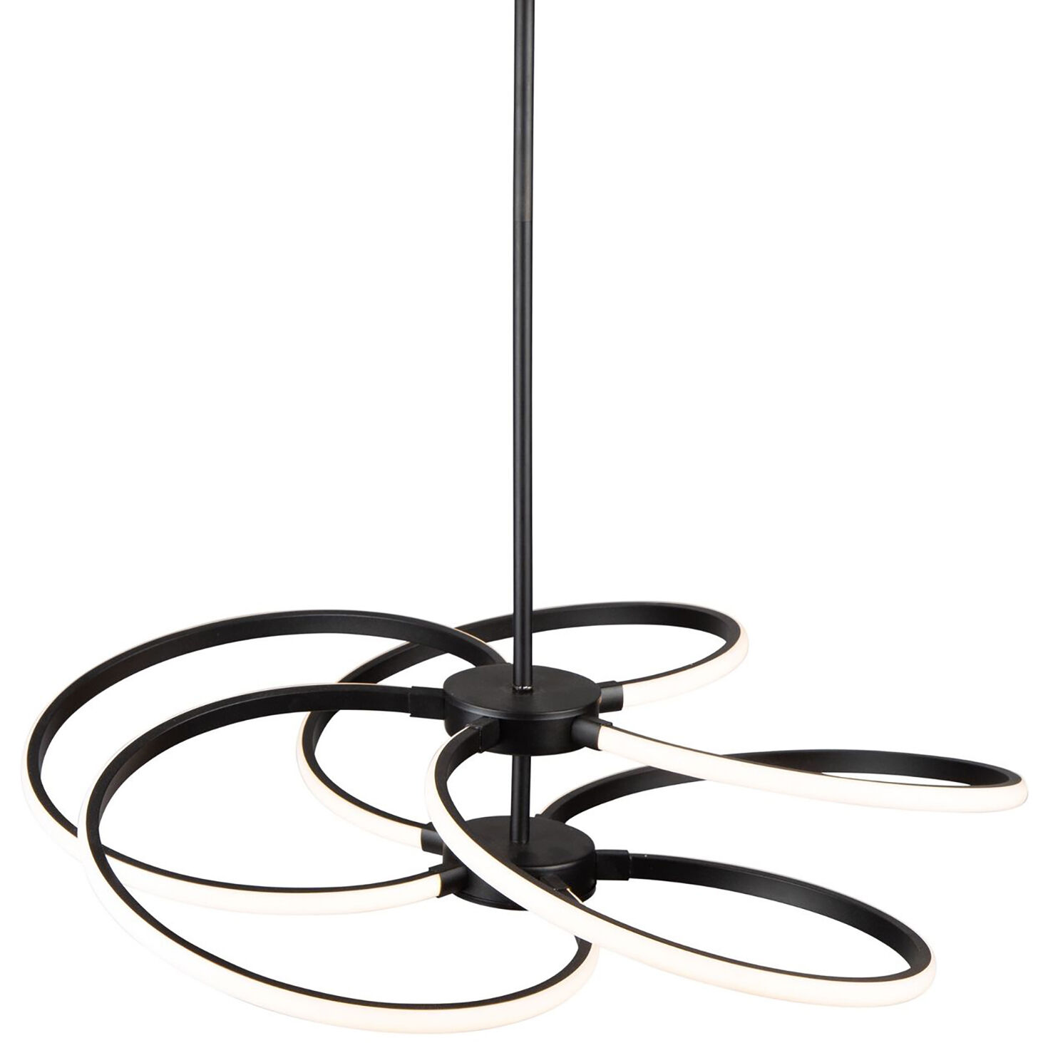 Equinox LED 26.3 inch Black Pendant Ceiling Light