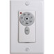 Atlas Irene-3H 52 inch Textured Bronze with Walnut Tone Blades Ceiling Mount Paddle Fan, Flush Mounted