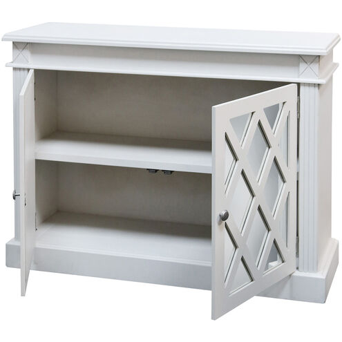 Cameron White Painted Cabinet