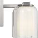 Drew & Jonathan Holden 2 Light 14.13 inch Brushed Nickel Bath Vanity Wall Light