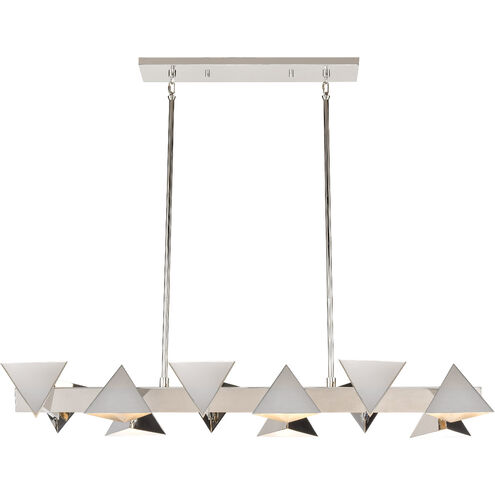Avante 12 Light 50 inch Polished Nickel Chandelier Ceiling Light