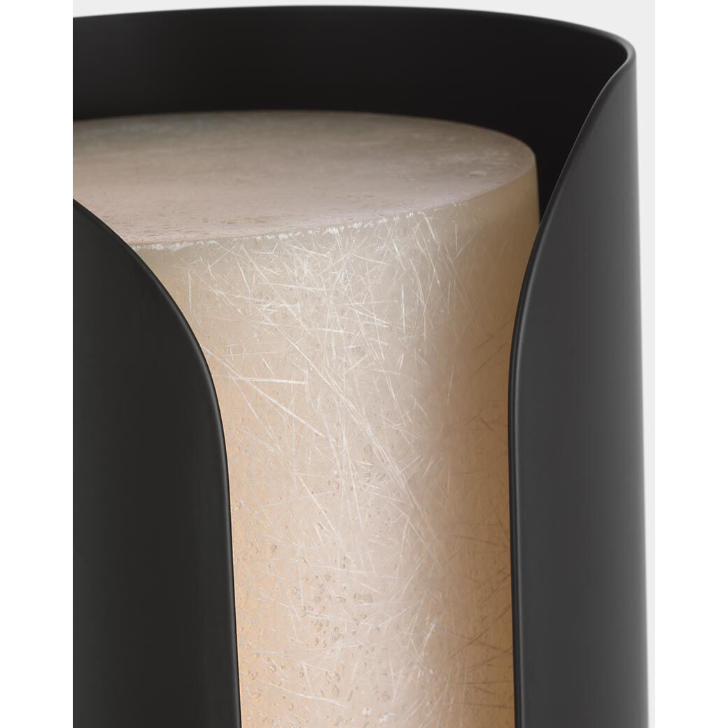 Anne-Marie Barton Armise Sconce Wall Light in Matte Carbon