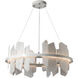 Volterra LED 38 inch White Circular Pendant Ceiling Light